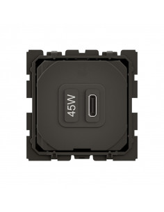 Prise USB Céliane Type-C 45W Power Delivery bornes automatiques LEGRAND CM0156 2
