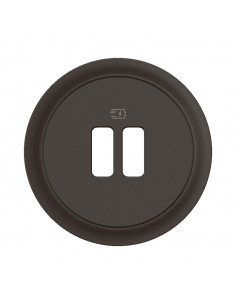 Enjoliveur prise USB simple ou double Céliane Noir LEGRAND CN0154 2