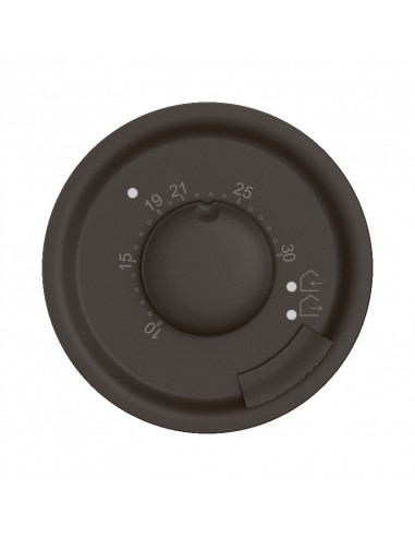 Enjoliveur pour thermostat d'ambiance Céliane Noir LEGRAND CN0250