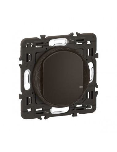 Interrupteur filaire Céliane with Netatmo sans Neutre, avec variation Noir LEGRAND CN0403