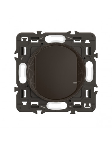 Interrupteur filaire Céliane with Netatmo sans Neutre, avec variation Noir LEGRAND CN0403
