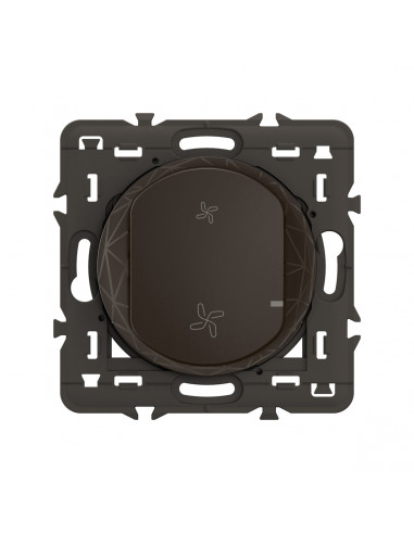Commande sans fils VMC 2 vitesses Céliane with Netatmo Noir LEGRAND CN0411