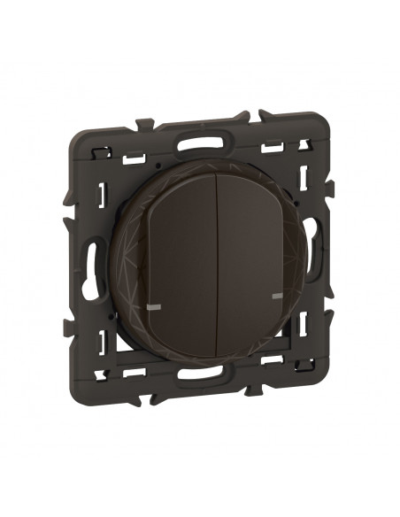 Commande double sans fils Céliane with Netatmo Noir LEGRAND CN0415