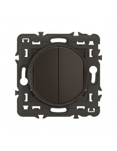 Commande double Self-e Céliane with Netatmo Noir LEGRAND CN0421 2