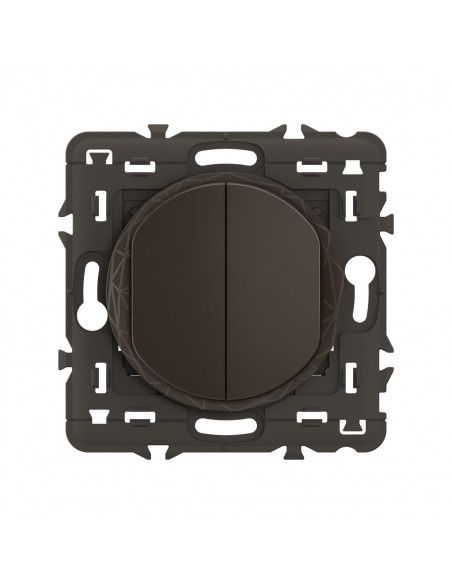 Commande double Self-e Céliane with Netatmo Noir LEGRAND CN0421