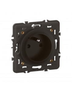 Prise 2P+T 16A Céliane with Netatmo connexion à bornes automatiques Noir LEGRAND CN0460