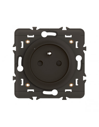 Prise 2P+T 16A Céliane with Netatmo connexion à bornes automatiques Noir LEGRAND CN0460