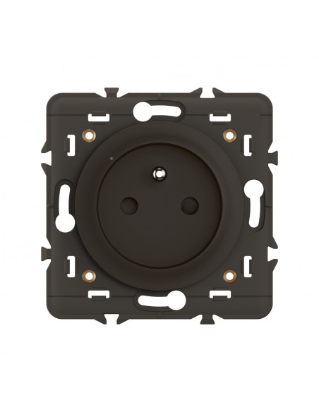 Prise 2P+T 16A Céliane with Netatmo connexion à bornes automatiques Noir LEGRAND CN0460