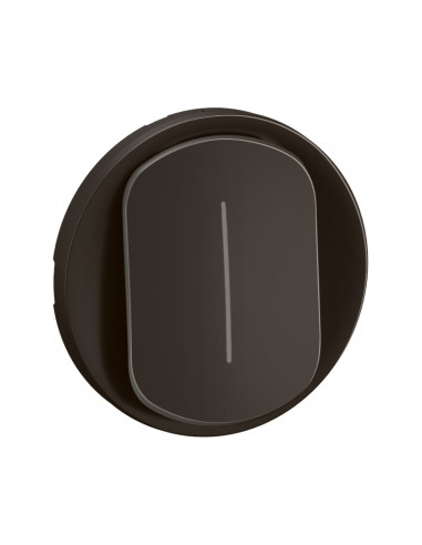 Enjoliveur permutateur à voyant Céliane Noir LEGRAND CN1005