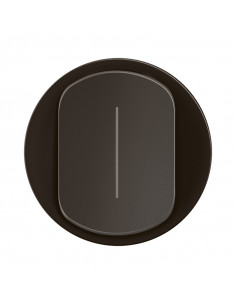 Enjoliveur permutateur à voyant Céliane Noir LEGRAND CN1005 2