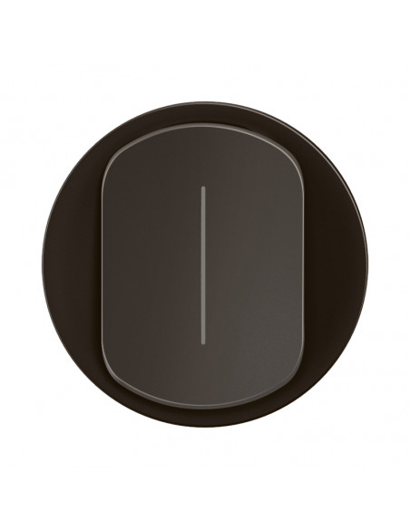Enjoliveur permutateur à voyant Céliane Noir LEGRAND CN1005