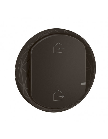 Enjoliveur commande Départ/Arrivée sans fils Céliane with Netatmo Noir LEGRAND CN1400