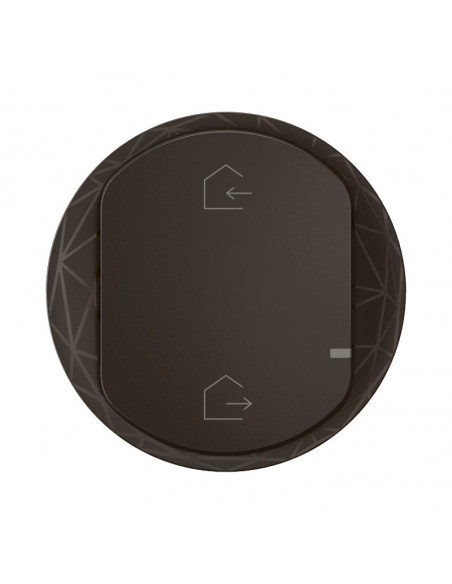 Enjoliveur commande Départ/Arrivée sans fils Céliane with Netatmo Noir LEGRAND CN1400
