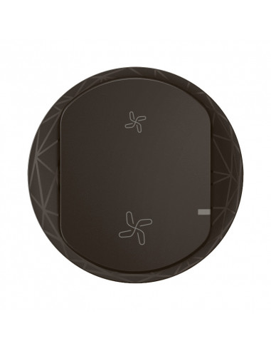 Enjoliveur commande VMC sans fils Céliane with Netatmo Noir LEGRAND CN1411
