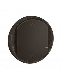 Enjoliveur interrupteur/commande volet roulants Céliane with Netatmo Noir LEGRAND CN1431