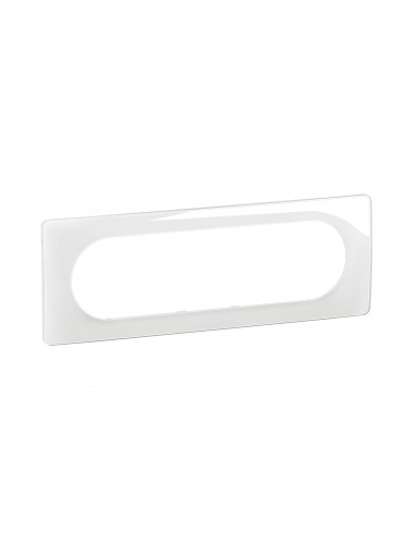 Plaque de finition Céliane 6 à 8 modules Blanc Emaillé LEGRAND CP0011