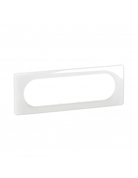 Plaque de finition Céliane 6 à 8 modules Blanc Emaillé LEGRAND CP0011