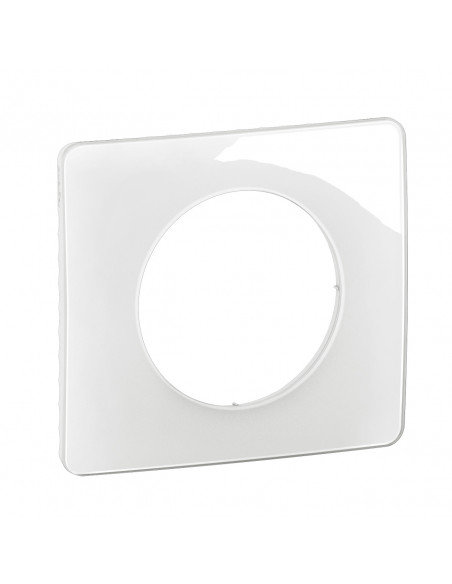 Plaque Céliane 1 poste Blanc Emaillé emballage GD LEGRAND CP0021