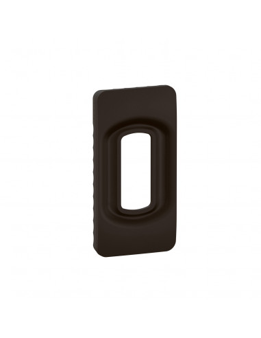 Plaque de finition Céliane 1 module Noir Mat LEGRAND CP0113