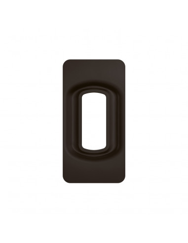 Plaque de finition Céliane 1 module Noir Mat LEGRAND CP0113