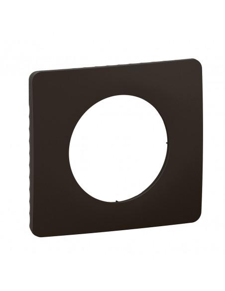 Plaque Céliane 1 poste Noir Mat emballage GD LEGRAND CP0121
