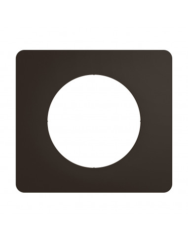 Plaque Céliane 1 poste Noir Mat emballage GD LEGRAND CP0121