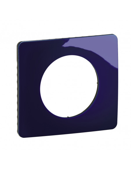 Plaque Céliane 1 poste Bleu de Four emballage GD LEGRAND CP0321
