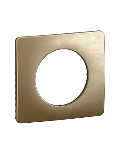 Plaque de finition Céliane 1 poste Bronze Satiné LEGRAND CP1601