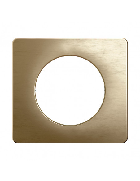 Plaque de finition Céliane 1 poste Bronze Satiné LEGRAND CP1601