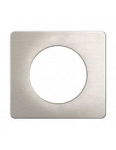 Plaque de finition Céliane 1 poste Alu Satiné LEGRAND CP1701 2
