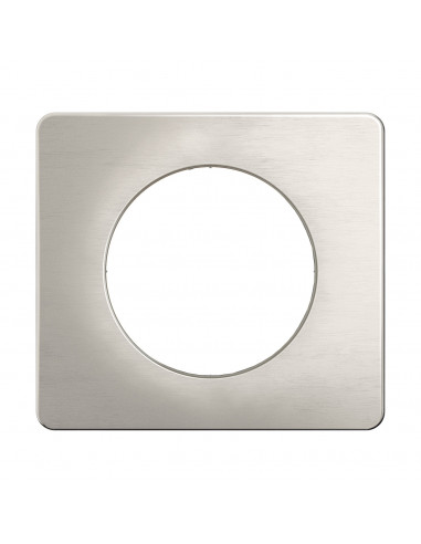 Plaque de finition Céliane 1 poste Alu Satiné LEGRAND CP1701