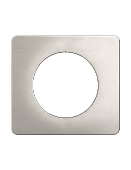 Plaque de finition Céliane 1 poste Alu Satiné LEGRAND CP1701