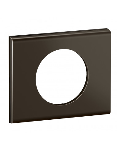Plaque de finition Céliane 1 poste Nickel Sombre Satiné LEGRAND CP2201