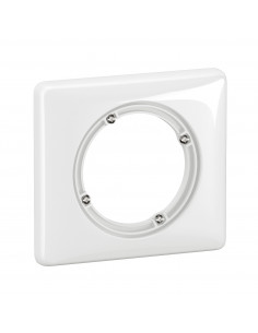 Plaque de finition Céliane 1 poste Blanc IP44 LEGRAND CP2701