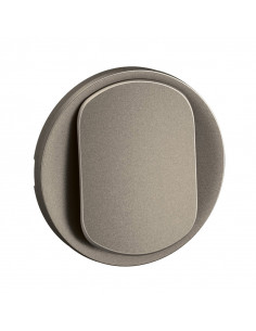 Enjoliveur interrupteur et ou va-et-vient Céliane Titanium LEGRAND CT0001