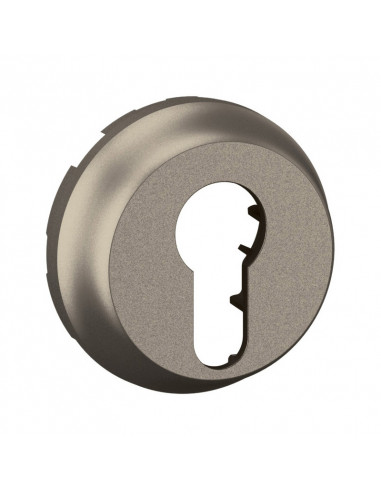 Enjoliveur poussoir à clé 3 positions Céliane Titanium LEGRAND CT0072