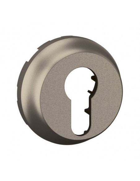 Enjoliveur poussoir à clé 3 positions Céliane Titanium LEGRAND CT0072