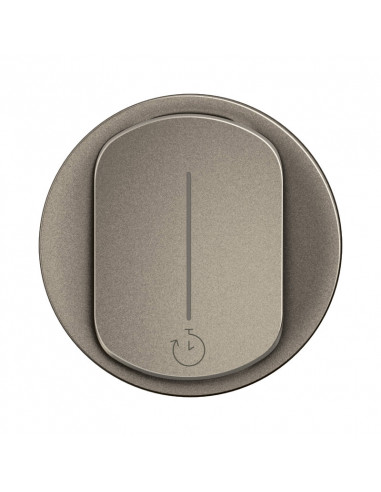 Enjoliveur interrupteur temporisé Céliane Titanium LEGRAND CT0077
