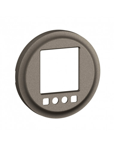 Enjoliveur interrupteur horaire programmable Céliane Titanium LEGRAND CT0078