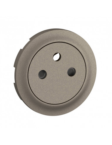 Enjoliveur prise 2P+T Surface Céliane Titanium LEGRAND CT0111