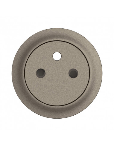 Enjoliveur prise 2P+T Surface Céliane Titanium LEGRAND CT0111