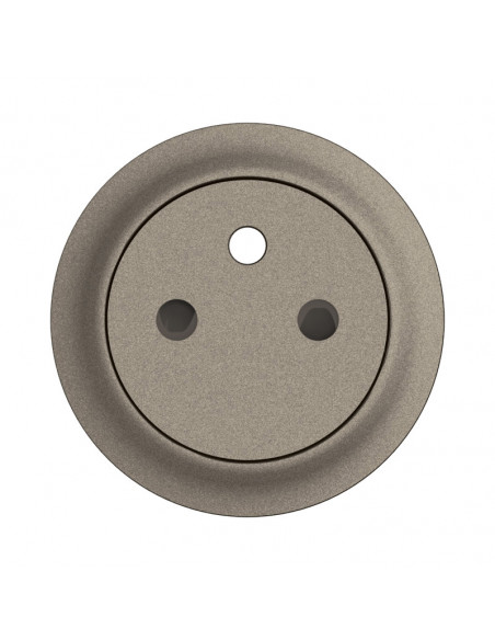 Enjoliveur prise 2P+T Surface Céliane Titanium LEGRAND CT0111