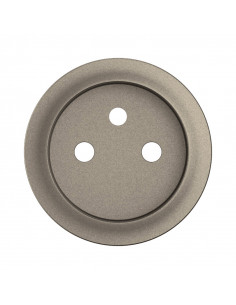 Enjoliveur prise 2P+T à puit bornes à vis Céliane Titanium LEGRAND CT0116 2