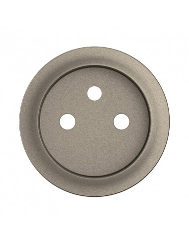 Enjoliveur prise 2P+T à puit bornes à vis Céliane Titanium LEGRAND CT0116