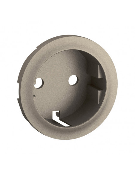 Enjoliveur prise 2P+T schuko Céliane Titanium LEGRAND CT0120