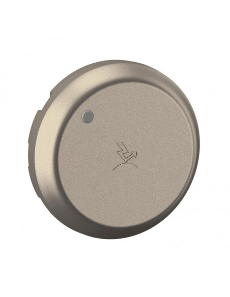 Enjoliveur parafoudre Céliane Type 2/3 Titanium LEGRAND CT0193
