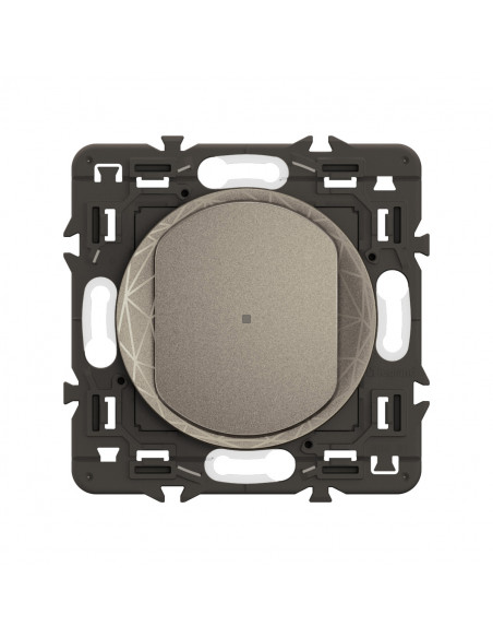Interrupteur filaire Céliane with Netatmo avec Neutre, avec variation Titanium LEGRAND CT0409