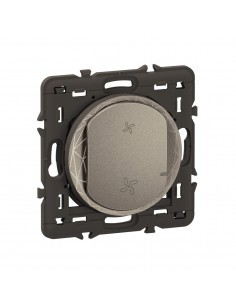 Commande sans fils VMC 2 vitesses Céliane with Netatmo Titanium LEGRAND CT0411