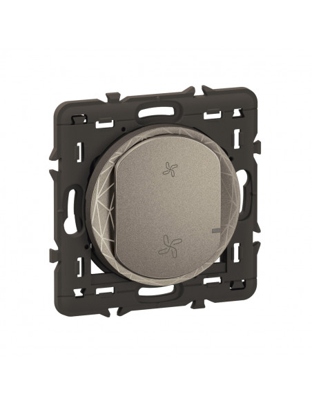 Commande sans fils VMC 2 vitesses Céliane with Netatmo Titanium LEGRAND CT0411