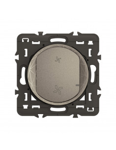 Commande sans fils VMC 2 vitesses Céliane with Netatmo Titanium LEGRAND CT0411 2